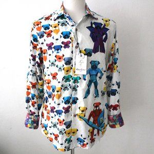 Robert Graham Mens Limited Edition Bulldog Shirt